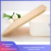 Caixa de Armazenamento Diversos para Desktop Retangular com Tampa de Bambu Caixa de Armazenamento Retangular com Tampa de Bambu Caixa de Armazenamento de Cosméticos e Lanches com Tampa de Bambu