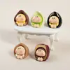 Guazi Brothers Accesorios para Joyería DIY Resina Hechos a Mano Pasadores para el Cabello Adornos para el Cabello Materiales Dibujos Animados Pequeños Adornos Juguetes de Juego de Simulación