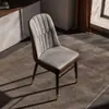 Silla Minimalista Moderna de Lujo Ligero, Silla de Comedor para Hotel, Taburete con Respaldo para Casa de Alquiler, Silla Suave para Ocio en Casa y Mahjong
