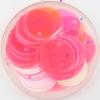 Agujero lateral de 20 mm pieza brillante pieza colgante cuenta diy accesorios hechos a mano para ropa ropa de baile zapatos sombrero decoración 10g