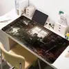 Alfombrilla de Ratón de Fábrica Original Antideslizante y Resistente a Manchas Pad de Escritorio Creativo Serie Paisaje Grande Engrosada Alfombrilla de Ratón para E-Sports