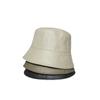 Sombrero de Pescador de Estilo de Diseñador de Nicho con Ala Ancha para Mujer, Sombrero de Cubo Casual Negro de Cuero de PU, Sombrero de Cuero de Otoño e Invierno que Hace que la Cara Parezca Más Pequeña
