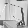 Lavabo de lujo ligero color gris plomo, grifo para lavabo, lavabo de encimera de baño, mueble de baño doméstico, grifo de cascada frío y caliente