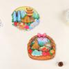 Imanes de Refrigerador de Madera de Yunnan Personalizados con Estilo Cultural y Creativo de Ciudad China Imanes de Lijiang Decoración para el Hogar Recuerdos de Viaje