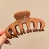 Peinado semirecogido único y hermoso 2026, pinza de cangrejo de tamaño mediano extremadamente atractiva para la parte posterior de la cabeza, accesorio de pinza para el cabello simple