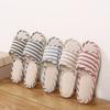 Pantuflas de Lino Cixi Verano Hogar Doméstico Interior Pantuflas de Lino Hombres Algodón y Lino Hogar Pantuflas Eva Mujeres