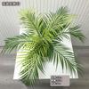 Planta artificial de hoja de hierro para decoración, planta verde, planta tropical de cola suelta, girasol, planta de pared, decoración suave, planta de paisaje, hoja de cola suelta