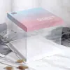 Caixa Plástica Transparente para Bolo Barbie 4-14 polegadas Caixinha Transparente para Contorno de Bolo de Aniversário Caixa para Embalagem de Mousse para Assar Presente