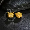Prata 925 Banhada a Ouro Mitológico Nezha Furo Passante Pequeno Acessório DIY Moda Novo Estilo Chinês Estilo Nacional Contas Espaçadoras Acessório