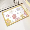 Felpudo de Entrada Estilo Sencillo, Absorbente de Agua, Secado Rápido, Antideslizante, Resistente a Manchas, Adecuado para Baño, Entrada, Cocina, Lavable a Máquina, Al Por Mayor
