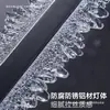 2026 Nuevo Modelo Lámpara de Araña para Sala de Estar Estilo Italiano de Lujo Ligero, Lámpara Circular Iceberg Creativa de Diseñador Minimalista Moderno para Comedor, Protección Ocular