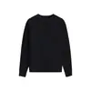 Suéter de cashmere com trança redonda elegante e estiloso, sem costura, blusa base de tricô quente e confortável para mulheres no outono