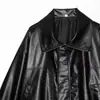 Ropa Nueva de Mujer Primavera 2026 Aliexpress Transfronterizo Elegante y Funcional Chaqueta Bomber de Cuero 0475135