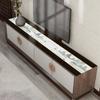 Nuevo Gabinete Lateral de Cuero Estilo Tinta China Tela para Cojín Mantel Impermeable a Prueba de Aceite Hogar Lujo Ligero No Lavable Tela para Cojín de Mueble de TV