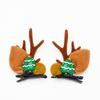 Pasador de Reno Navideño Accesorios para el Cabello de Navidad Pinzas Lindas para Niños Pasador de Reno de Dibujos Animados Celebridad de Internet Accesorios para el Cabello al por Mayor para Niñas