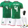 2526 Uniforme de Fútbol Local de México Jersey de Hernández 14 Traje de Uniforme de Equipo Loserano de Álvarez