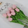 Mini Tulipa Artificial Flor Molhada Ornaments de Tiro de Alta Qualidade Decoração de Casa Flor Falsa Buquê de Flores Secas Venda Direta da Fábrica