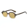 Nuevas Gafas de Sol de Alta Gama para Hombre 2026, Modernas y Versátiles, Cuadradas Pequeñas Retro Europeas y Americanas Transfronterizas