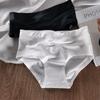 Ropa Interior Sexy Francesa Transfronteriza, Levanta Glúteos, Cubre Glúteos, Bragas de Cintura Alta, Delgadas, Sin Costuras, Entrepierna de Algodón Puro Ropa Interior para Mujer