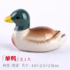 Pato Pato mandarín Ave acuática Acuario Paludario Tanque plantado Acuario Cerámica Resina Animal Decoración de paisajismo Adornos pequeños