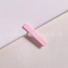 Pinza metálica para macarrón de 3.7 cm sin costuras de doble horquilla para niña, pinza para flequillo, pinza lateral, horquilla hecha a mano DIY, pinza inferior