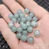 Cuentas Sueltas de Jade Estilo Antiguo Azul Aqua, Jade de Cuarcita, Color Azúcar Moreno, Verde Esmeralda, Morado Ahumado Cuentas de Barril Pulsera Joyería