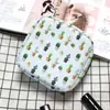 Bolsa Sencilla para Guardar Toallas Sanitarias, Bolsa Portátil para Compresas Menstruales de Estudiante, Gran Capacidad, Estilo Lindo, Bolsa para Toallas Sanitarias Menstruales