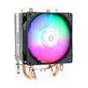 Dissipador de Calor Frost Cooling Dupla Haste de Calor Cooler de CPU 1151 Resfriado a Ar 20111155 Amd Desktop Ventilador Luminoso