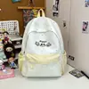 Linda Mochila Escolar para Niñas, Estilo Japonés Ins Cuadros, Fresca y Sencilla, Adecuada para Estudiantes de Secundaria y Preparatoria