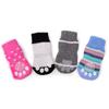 Venta al por mayor del fabricante Calcetines de punto antideslizantes para mascotas Calcetines para perro Teddy Calcetines de lana para mascotas Perro Zapatos para mascotas