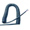 Cable de Resorte 2 Conductores 3 Conductores Multiconductor PU Cobre Puro Retráctil Enrollado Espiral Cable de Alimentación Cable de Tirachinas Cable de Resorte Electrónico