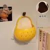 Caja de almacenamiento de pared linda y creativa Luna de Otoño Pera para baño del hogar, no requiere taladro, para organizar artículos diversos
