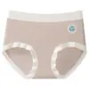 Ropa Interior Casual Sin Costuras de Cintura Alta para Mujer, Transpirable, Alta Elasticidad, Seda de Morera, Ácido Poliláctico, Antibacteriana y Antibacteriana, Calzones para Mujer