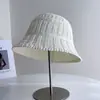 Sombrero de Cubo de Punto Versátil para Exteriores, Estilo Japonés, Tendencia, para Mujer, Primavera y Verano