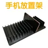 Suporte de Armazenamento para Vários Telefones Suporte Organizador de Carregamento para Desktop Suporte para Tablet de Estúdio Metal de Ferro