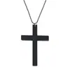 Colar com pingente de cruz de madeira vintage estilo Diablo Y2K Spice Punk Gothic Subculture All-match Clavícula Corrente