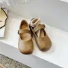 Sapatos de couro para meninas, sapatos de princesa para combinar com vestidos, sapatos de performance infantil, sapatos pretos para meninas, estilo primavera e outono para apresentações de meninas pequenas e uso escolar
