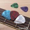Púas de Celuloide para Guitarra Ukelele Guitarra Eléctrica 0.5mm 0.75mm Múltiples Espesores Púas ABS Accesorios Música