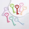 Colgante de Llave DIY Encanto de Corazón para Llave Joyería de Aleación Collar Colgante de Pendiente Accesorios de Colgante Pequeño Venta al por Mayor