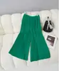 Pantalones Anchos Plisados de Verano Issey Miyake 2026, que Realzan la Altura, de Moda, Versátiles, Elegantes, con Caída, de Cintura Alta, Acampanados, Ligeros