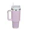Nova Caneca Térmica de Aço Inoxidável 304, Grande Capacidade Segunda Geração 40oz Caneca para Carro, Caneca Portátil para Exterior com Alça e Canudo
