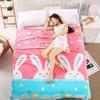 Invierno Súper Suave Caliente Manta Vellón Coral Franela Manta Multiusos Individual y Doble Dormitorio Estudiantil Manta Sábana