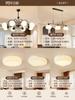 Lámpara de araña vintage estilo francés para sala de estar, nuevo modelo 2026, luz principal minimalista de mediados de siglo 'Magic Bean' negro, iluminación de alta gama para dormitorio