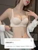 Roupa íntima feminina sem marcação para explosivos transfronteiriços, para seios pequenos, com sustentação, fina, macia, anti-queda, sutiã feminino