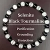 Temu Xiyin Tk Amazon Pulsera Popular Transfronteriza Pulsera de Piedra Natural Amatista Venta Caliente Europea y Americana Nuevo Al Por Mayor