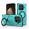 Funda Protectora Adecuada para Xiaomi 15Tpro J-20 con Anillo de 360 Grados Funda Magnética para Teléfono Móvil Xiaomi 15Tpro