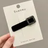 Pinza para el Cabello Retro con Flecos Accesorios para el Cabello Pinza para el Cabello Estampado de Leopardo Pinza de Pato Linda de Lana Barrette Estilo Pequeño Perfume Floral para Mujer Accesorios para el Cabello
