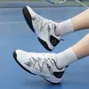 Zapatillas para correr, zapatillas de tenis de mesa para parejas, zapatillas deportivas casuales para hombre para bádminton, zapatillas de entrenamiento para competición, zapatos de talla grande transfronterizos