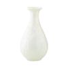 Jarrón de Cerámica con Esmalte Blanco Cristalino de Shumen Lujo Accesible Decorativo de Gama Alta Sala de Estar Escritorio Arreglo Floral Hidropónico Arreglo Floral