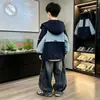 Chaqueta de primavera para niño 2026 nuevo estilo parka acolchada para niño, ropa elegante, abrigo de algodón de invierno para niño